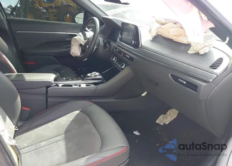 2021 Hyundai Sonata Sel Plus из США, поврежденный, VIN 5NPEJ4J24MH127918